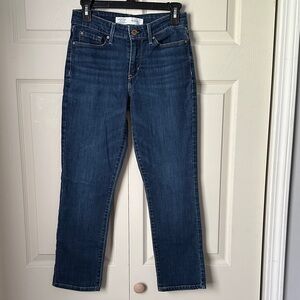 Levi's Dark Blue Straight Leg Women's Jeans Size 4S